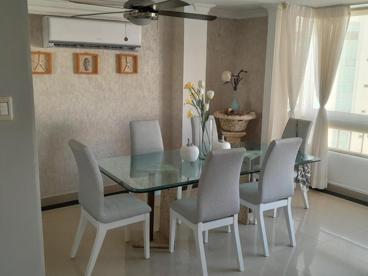 Oceanside 3-Bedroom Apartment In Fun Tourist Area Cartagena Exteriör bild